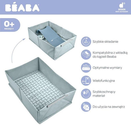 Beaba Składana wanienka Cameleo Pop Up Bath Green Blue