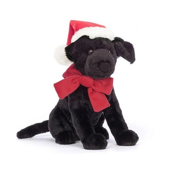 JellyCat - Labrador w Czapce Świętego Mikołaja 22 cm