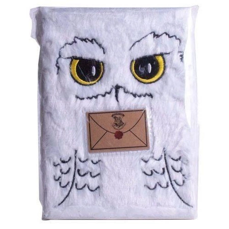 Pluszowy notatnik A5 Harry Potter - Hedwiga