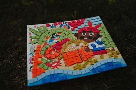 Zestaw kreatywny Mozaika Piraci 5+, Janod