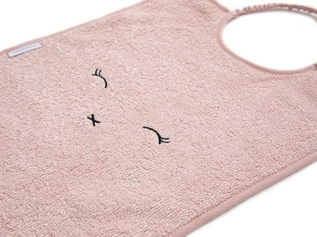 Śliniak bambusowy XL Różowy 0m+ BAMBOOM