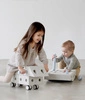 MODU Explorer kit 8in1 - Kreatywne klocki rozwijające motorykę dużą, niebieski
