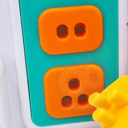 WOOPIE Tablica Manipulacyjna Kuchnia Zegar z Efektami Dźwiękowymi i Świetlnymi Montessori