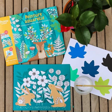 Auzou Malowanka akwarelowa Zaczarowany las 99151