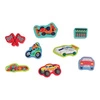 Samochody Zestaw Kolorowych Pieczątek i Książeczka