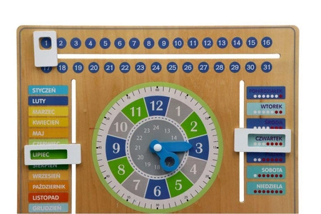 Kalendarz drewniany