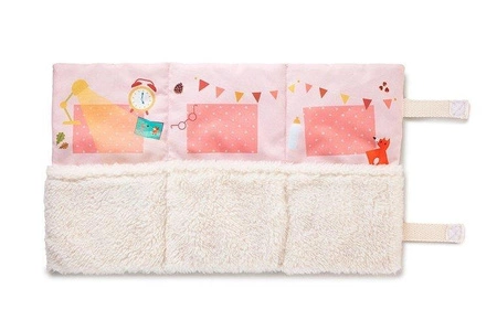 LILLIPUTIENS Mini - przytulanki rodzina lisków z rozkładaną matą Lisiczka Alice 2 lata+