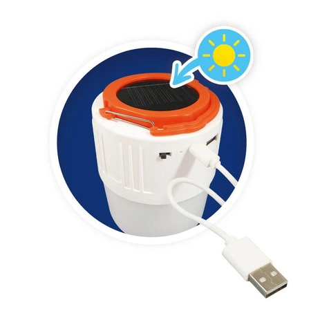 Lampka solarna-Latarka Bluetooth na kemping BN018