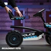 BERG Gokart na pedały Buzzy Police 2-5 lat do 30 kg Dźwięk + Światło
