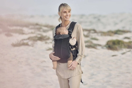 BABYBJORN - nosidełko Harmony 3D Mesh, Czarny