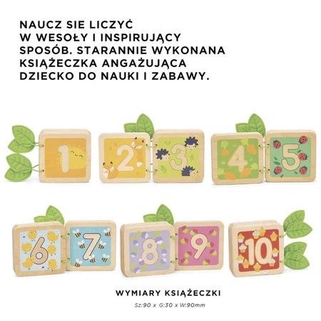 Książeczka z liczbami Le Toy Van