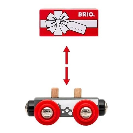 BRIO World Kolejka Pociąg na Święta
