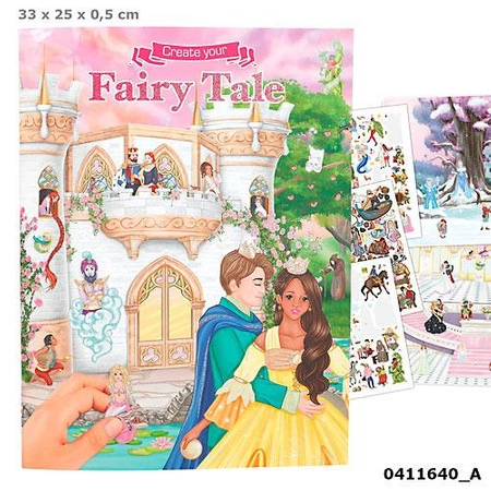 Zestaw z naklejkami Fairy Tale 11640A