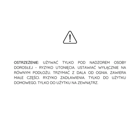 The Swim Essentials Basen chłodzący dla psa 80 cm Bonebash Orange