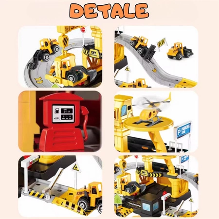 WOOPIE Garaż Parking Roboty Drogowe 41el.