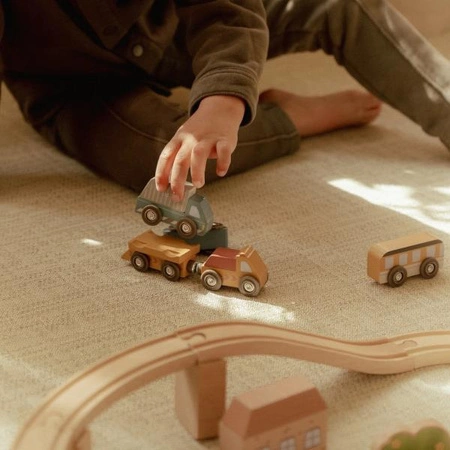 Little Dutch Zestaw aut Karetka, Policja, Wóz strażacki LD4388