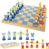 Drewniane szachy Rycerski pojedynek 6084-Small Foot, gry dla dzieci