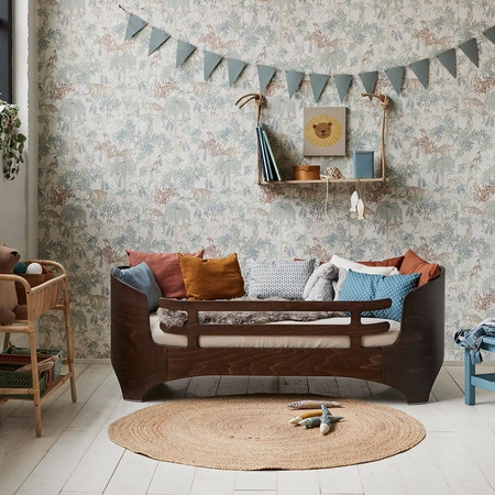 LEANDER - barierka ochronna do łóżka CLASSIC™ Junior, brązowy