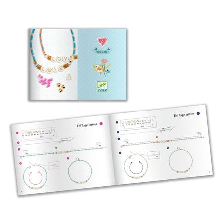 Zest. do tworz. bransoletek przyjaźni LIST DJ00012