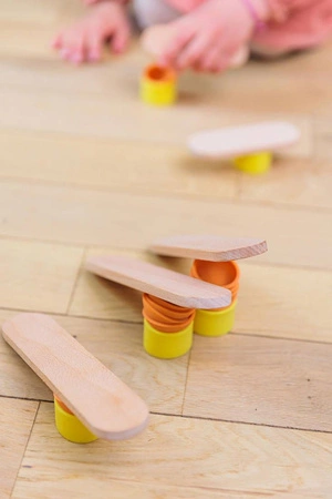 OPPI Kreatywny zestaw konstrukcyjny Stix 60 elementów 2+