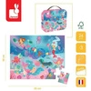 Puzzle w walizce Syreny 24 elementy 3+ Made in France, Janod