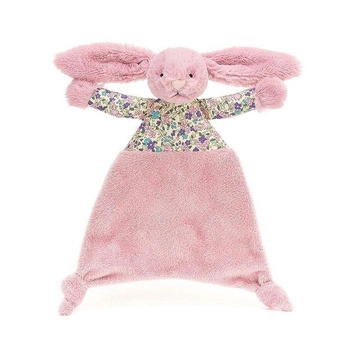 JellyCat Blossom szmatka przytulanka królik róż kwiaty 25cm