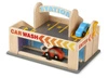 Drewniany parking z autkami serwis myjnia i stacja paliw Melissa & Doug 19271