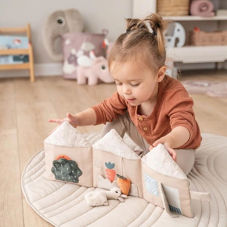 Done by Deer Miękka Książeczka Domek Lamy Lalee