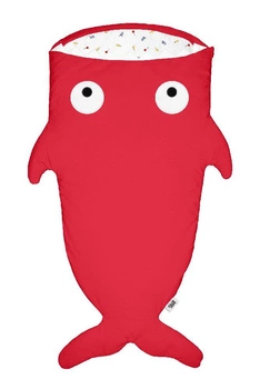 Baby Bites Śpiworek Shark (2-6 l) Lightnings Red