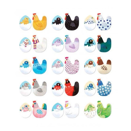 Memo dla dzieci, Kurczątka i kury | Londji®