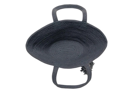 Lorena Canals Kosz dekoracyjny Cistell Dark Grey Small