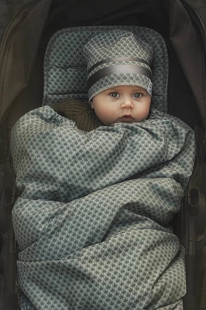 Elodie Details - śpiworek i wkładka do wózka 2w1 - Turquoise Nouveau