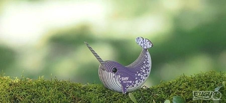 Eugy Układanka Eko 3D Narwal