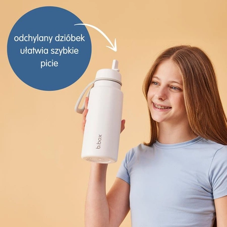 Butelka termiczna ze składanym ustnikiem – termos ze stali nierdzewnej 1l Spearmint b.box