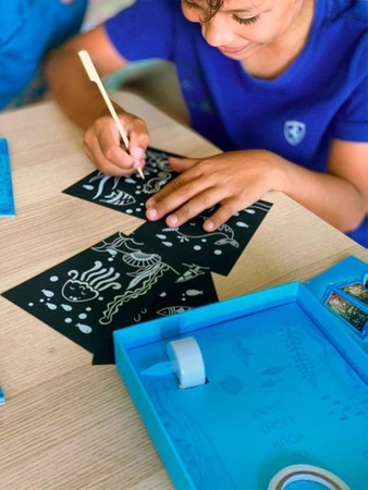 Box Candiy, zestaw kreatywny zdrapka Lampion Ocean