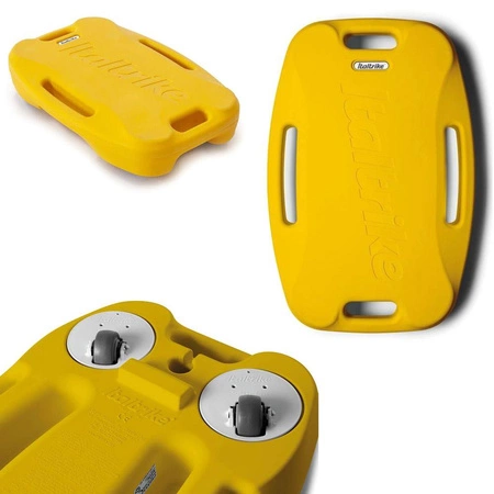 Żółta deskorolka dla dzieci deska na kółkach Mini Eolo Italtrike