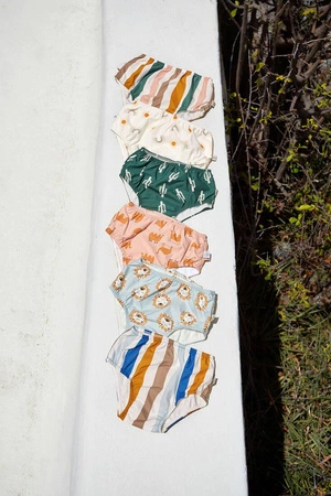 Lassig Majteczki pieluszka do pływania Splash & Fun Fale pink/nature, rozm. 86