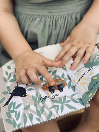 Miękka książeczka - THE WOODLAND HUSH, ThreadBear Design