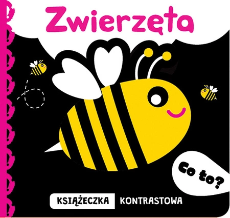 Zwierzęta co to książeczka kontrastowa