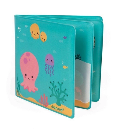 Magiczna książeczka do kąpieli Pod wodą 10 m+, Janod