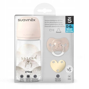 Zestaw butelka SX Pro Spread Joy Serce 0+ Suavinex