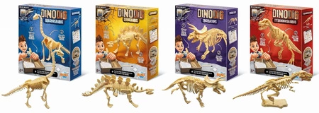Display Mały paleontolog - 10 szt dinozaurów 445
