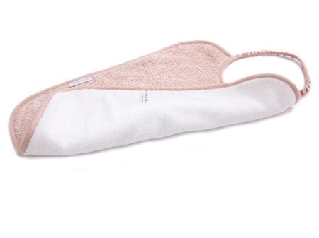 Śliniak bambusowy XL Różowy 0m+ BAMBOOM