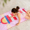 QUUT Dwustronny ręcznik plażowy PlayTowels L (180 x 100cm) Lighthouse Cherry