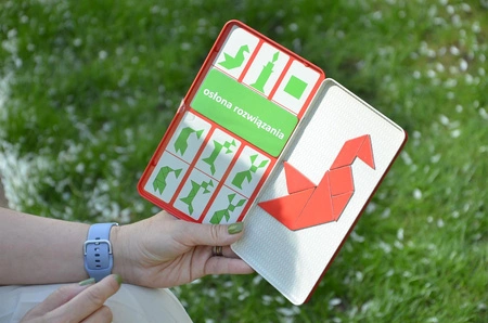 Gra magnetyczna The Purple Cow - Tangram