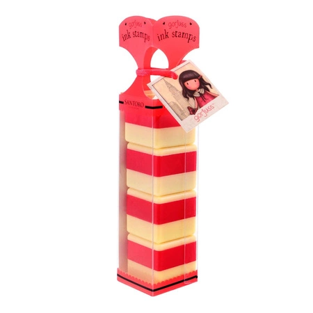 Zestaw stempli z tuszem - Gorjuss - Time to Fly