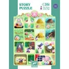 Puzzle opowieść - TRZY MAŁE ŚWINKI 35 el. DJ07051