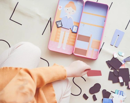 mierEdu Układanka magnetyczna - Lekarz ME087