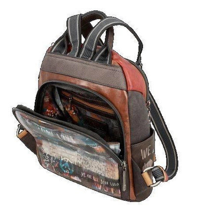 Plecak z otwieraniem z tyłu | Anekke Voice