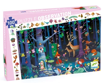 Puzzle FOREST 100 el.DJ07504